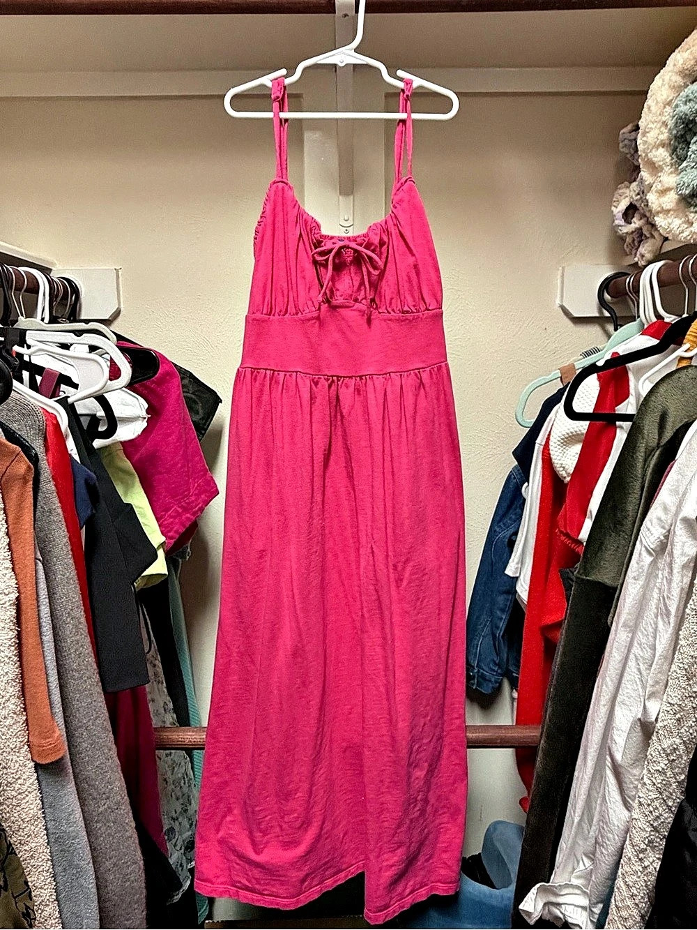 OLD NAVY Maxi Dress in Pink Size Small Like New